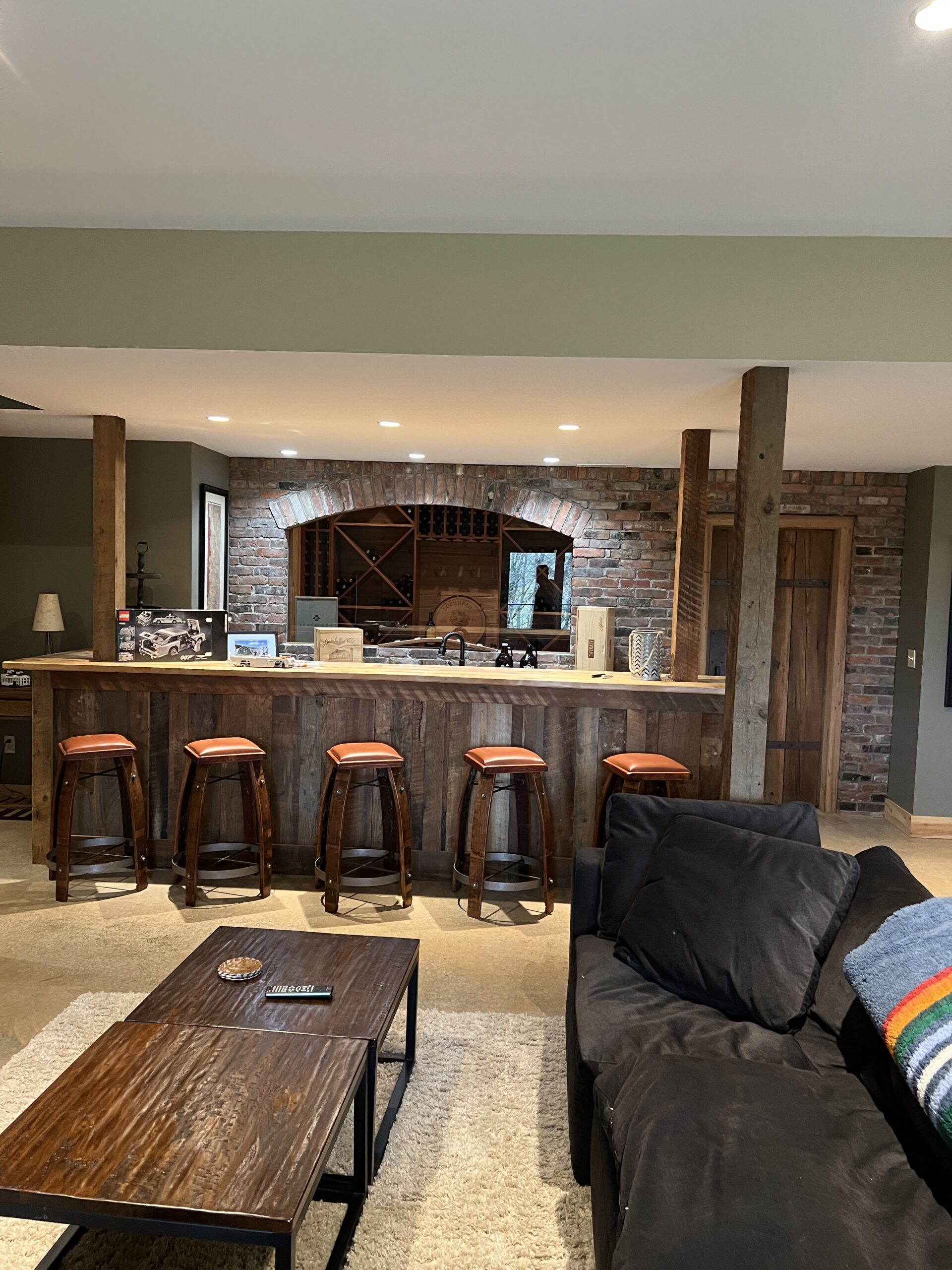 Timberbuilt Timberframe Homes with Millcreek and Company Garrett County MD – Rec Room Timberbuilt Timberframe Homes with Millcreek and Company Garrett County MD - Rec Room